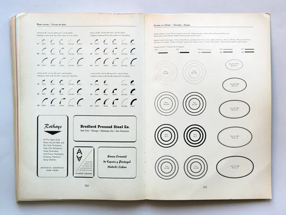 Berthod Type Foundry Specimen 525B